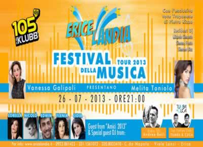 Ericelandia presenta il Festival della Musica 2013