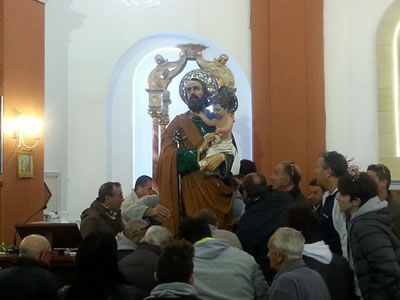 2017 Saint Joseph event in Marettimo